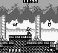 une photo d'Ã©cran de Castlevania - The Adventure sur Nintendo Game Boy